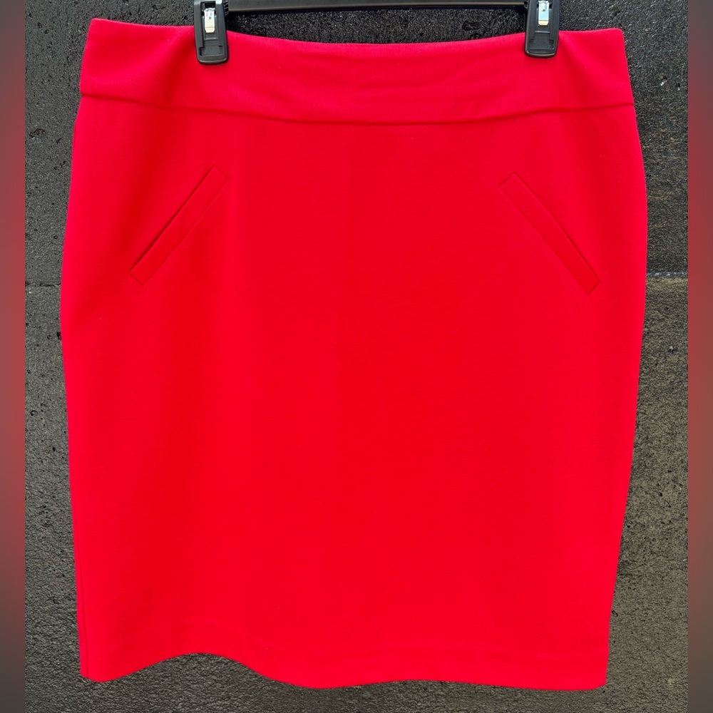 Cato Elegant Red Women's Skirt Size 16W